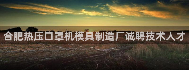 易倍app网站：合肥热压口罩机模具制造厂诚聘技术人才