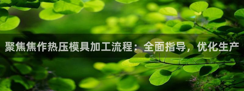 emc频率：聚焦焦作热压模具加工流程：全面指导，优化生产
