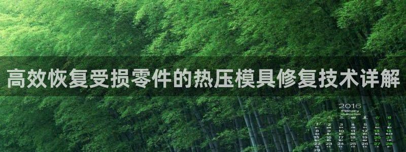 易倍达怎么样:高效恢复受损零件的热压模具修复技术详解
