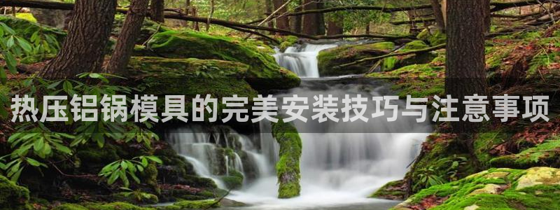 易倍纤使用方法：热压铝锅模具的完美安装技巧与注意事项