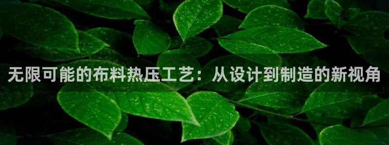 emc倍频超了：无限可能的布料热压工艺：从设计到制造的新