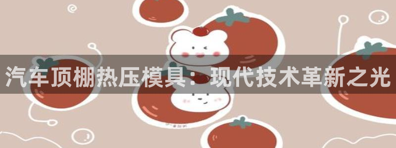 易倍申的包装规格:汽车顶棚热压模具:现代技术革新之光